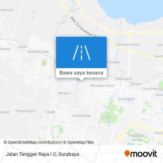 Peta Jalan Tengger Raya I C