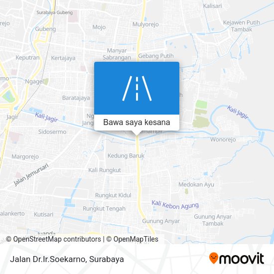 Peta Jalan Dr.Ir.Soekarno