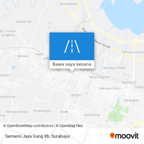 Peta Sememi Jaya Gang 8b