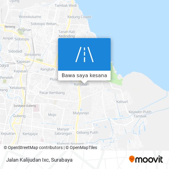 Peta Jalan Kalijudan Ixc