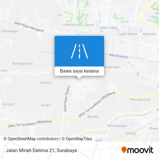 Peta Jalan Mirah Delima 21