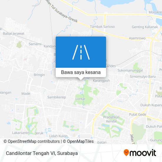 Peta Candilontar Tengah VI