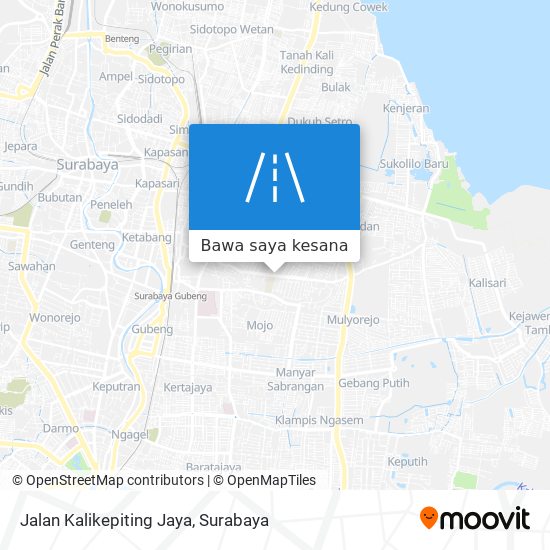 Peta Jalan Kalikepiting Jaya