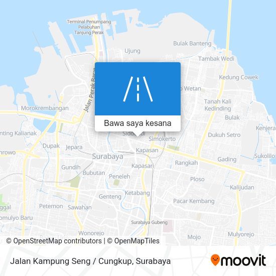 Peta Jalan Kampung Seng / Cungkup