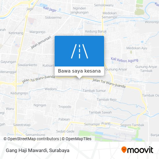 Peta Gang Haji Mawardi