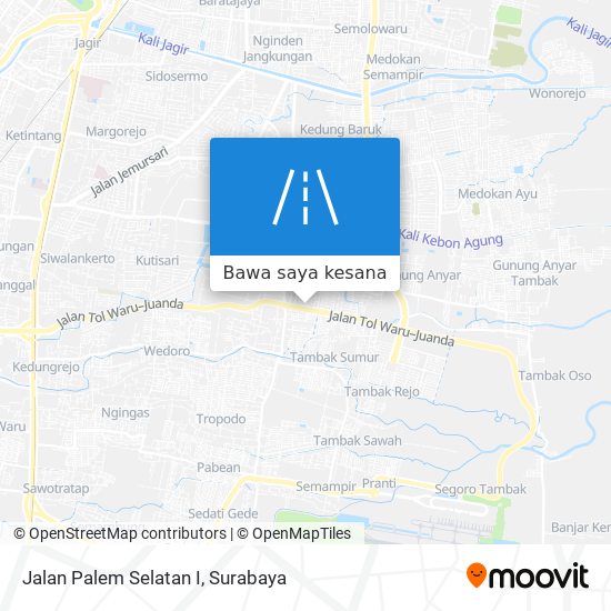 Peta Jalan Palem Selatan I