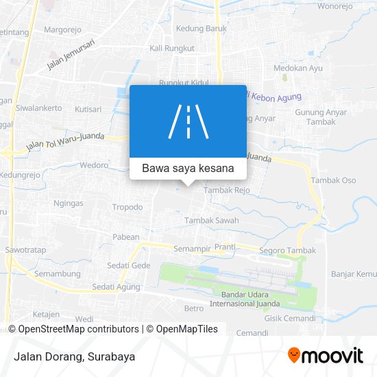 Peta Jalan Dorang