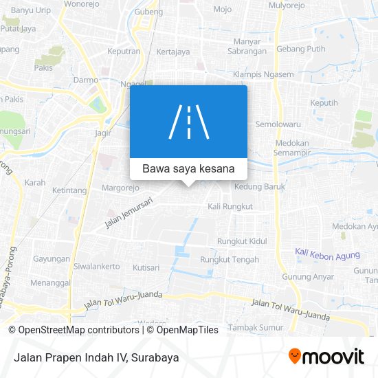 Peta Jalan Prapen Indah IV