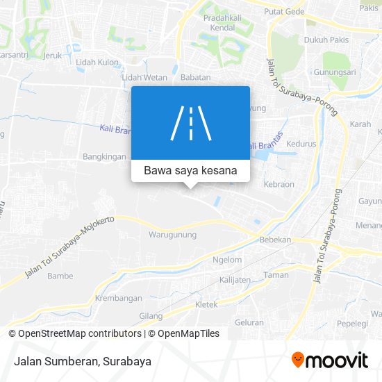 Peta Jalan Sumberan