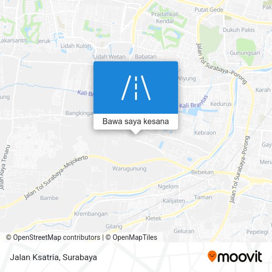 Peta Jalan Ksatria