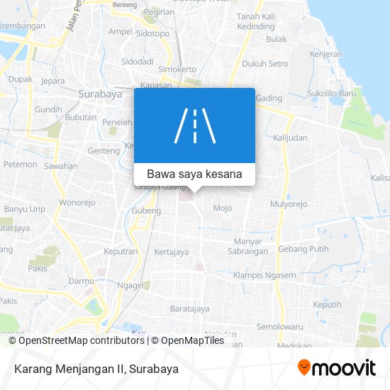 Peta Karang Menjangan II