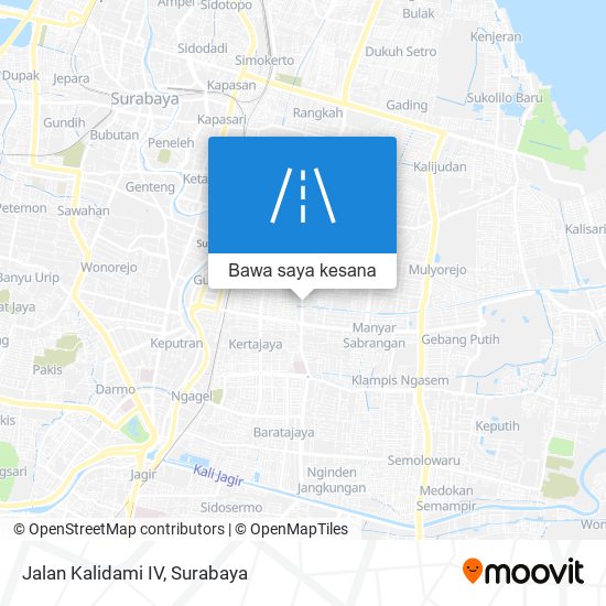 Peta Jalan Kalidami IV