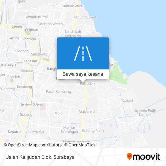 Peta Jalan Kalijudan Elok