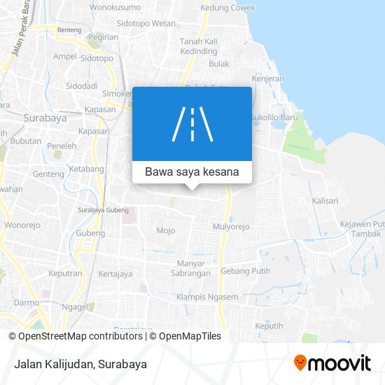 Peta Jalan Kalijudan