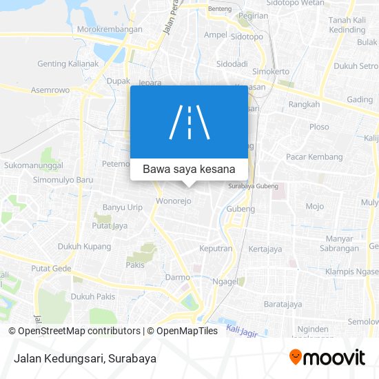 Peta Jalan Kedungsari