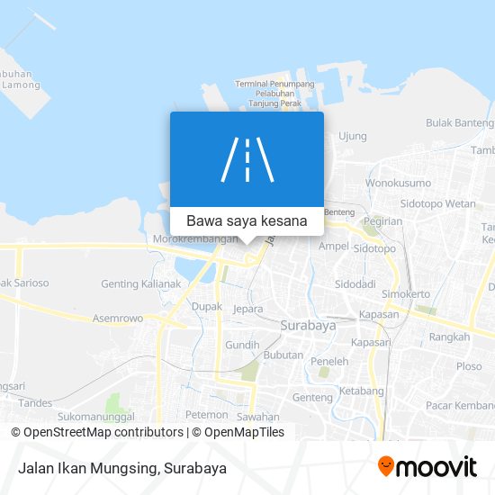 Peta Jalan Ikan Mungsing