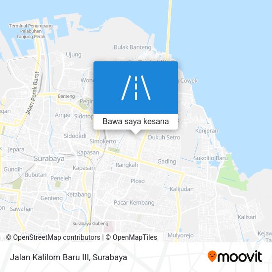 Peta Jalan Kalilom Baru III