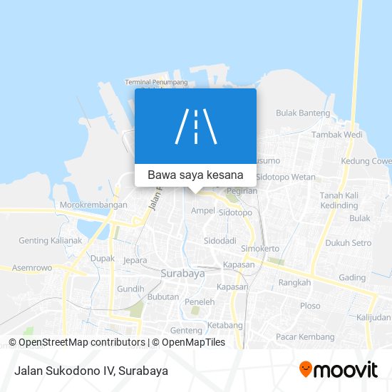 Peta Jalan Sukodono IV