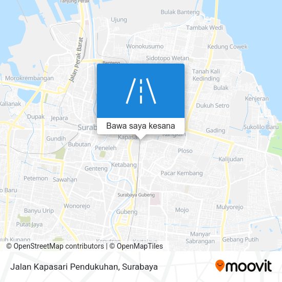 Peta Jalan Kapasari Pendukuhan