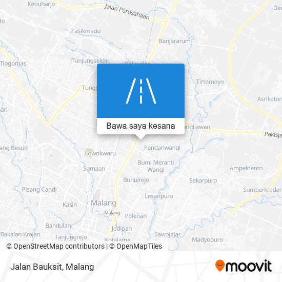 Peta Jalan Bauksit