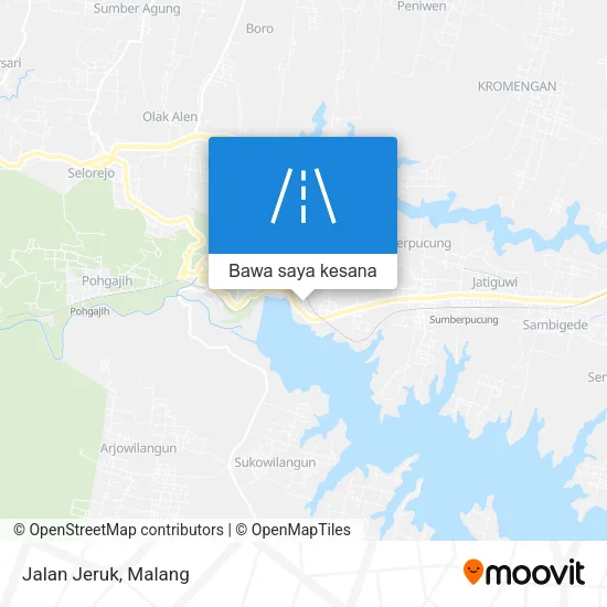 Peta Jalan Jeruk