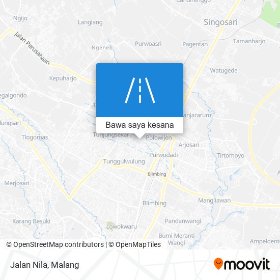 Peta Jalan Nila