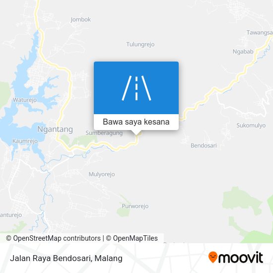Peta Jalan Raya Bendosari