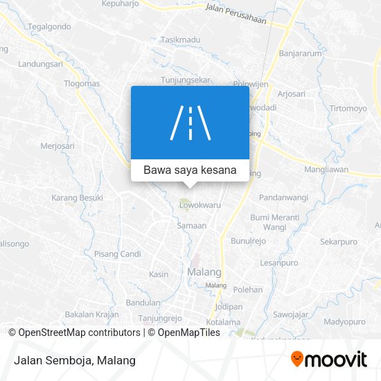 Peta Jalan Semboja