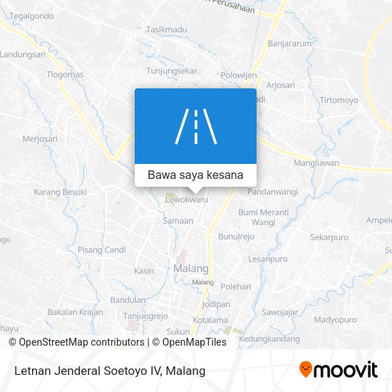 Peta Letnan Jenderal Soetoyo IV