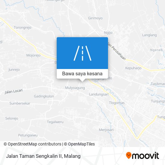 Peta Jalan Taman Sengkalin II