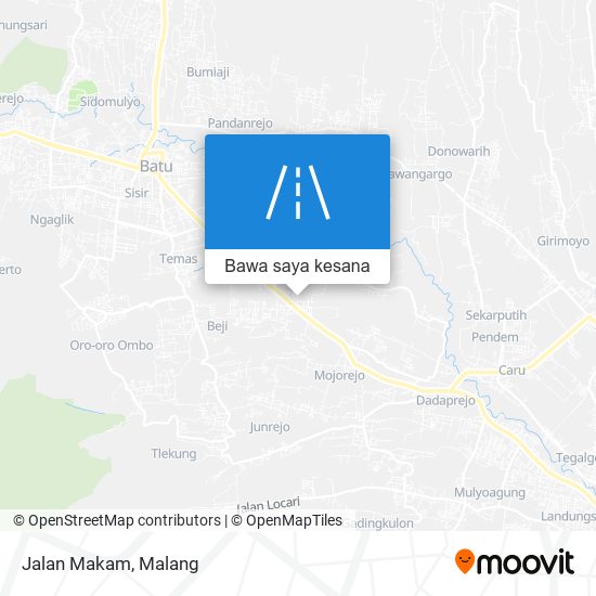 Peta Jalan Makam