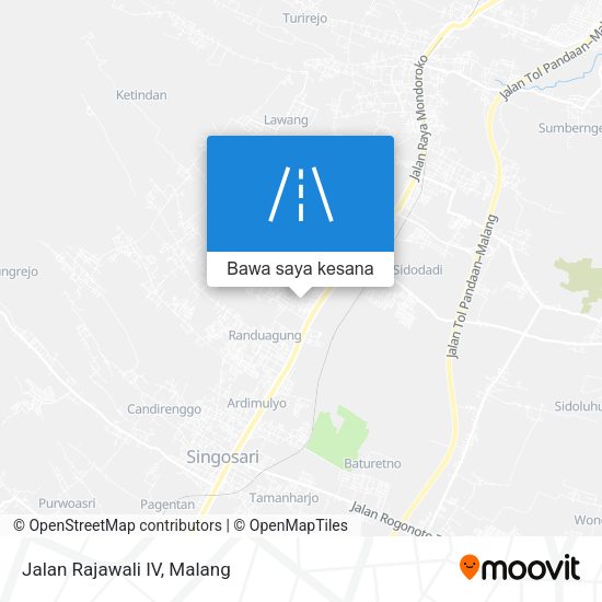 Peta Jalan Rajawali IV