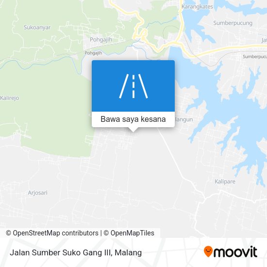Peta Jalan Sumber Suko Gang III