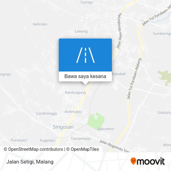 Peta Jalan Setigi