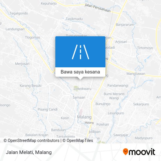 Peta Jalan Melati