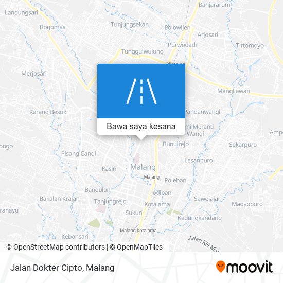 Peta Jalan Dokter Cipto