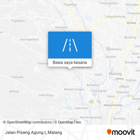 Peta Jalan Pisang Agung.I