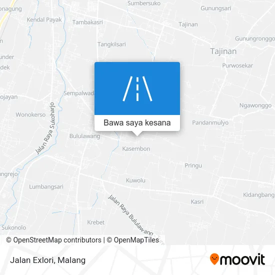 Peta Jalan Exlori