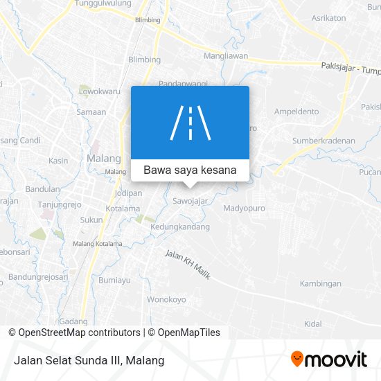 Peta Jalan Selat Sunda III