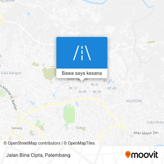 Peta Jalan Bina Cipta