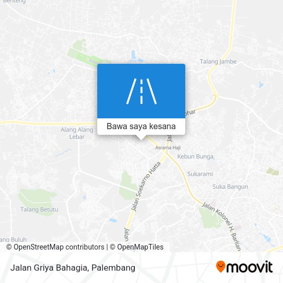 Peta Jalan Griya Bahagia