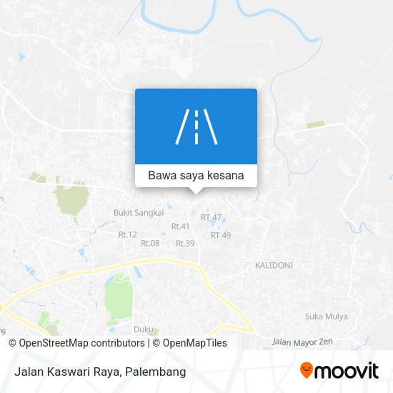 Peta Jalan Kaswari Raya
