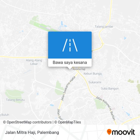 Peta Jalan Mitra Haji
