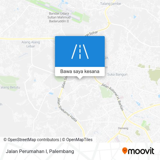 Peta Jalan Perumahan I