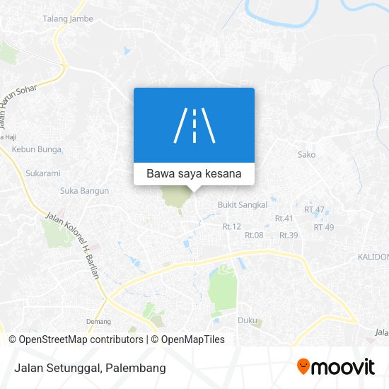 Peta Jalan Setunggal