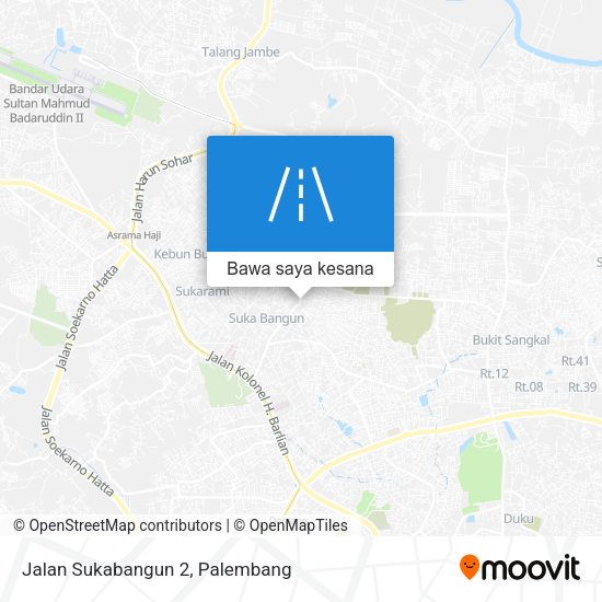 Peta Jalan Sukabangun 2