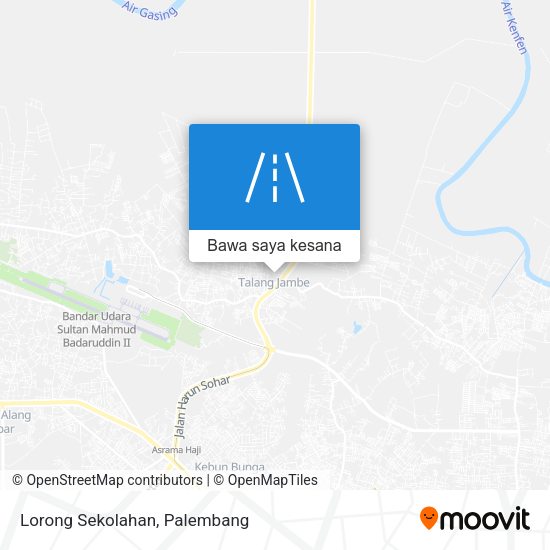 Peta Lorong Sekolahan
