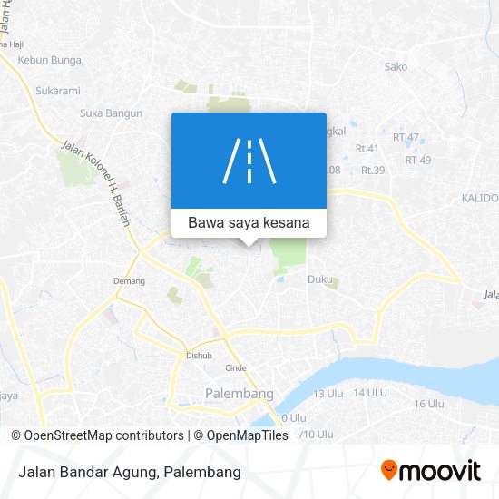 Peta Jalan Bandar Agung