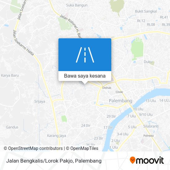 Peta Jalan Bengkalis/Lorok Pakjo