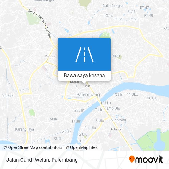 Peta Jalan Candi Welan